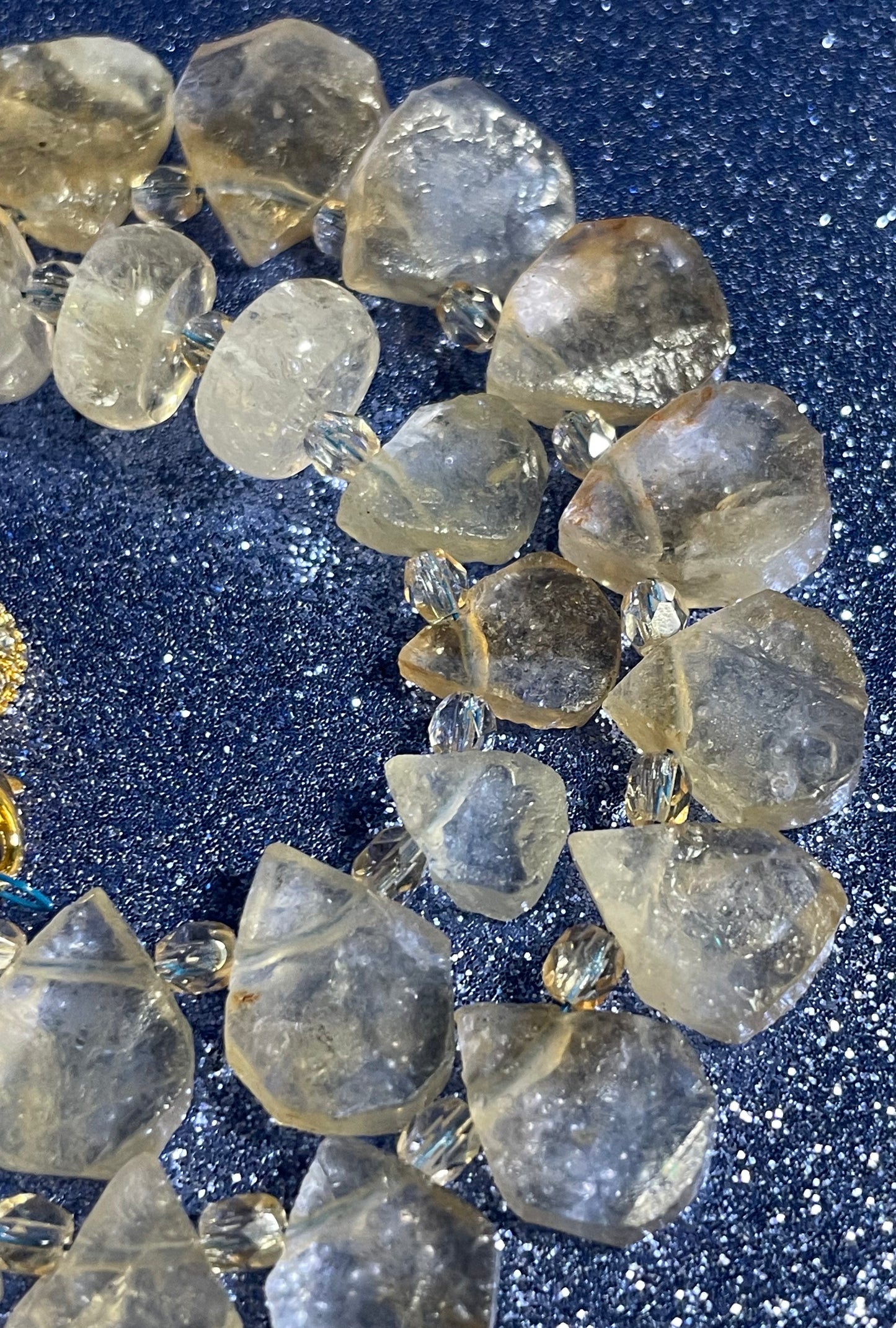 Citrine Drop Necklace