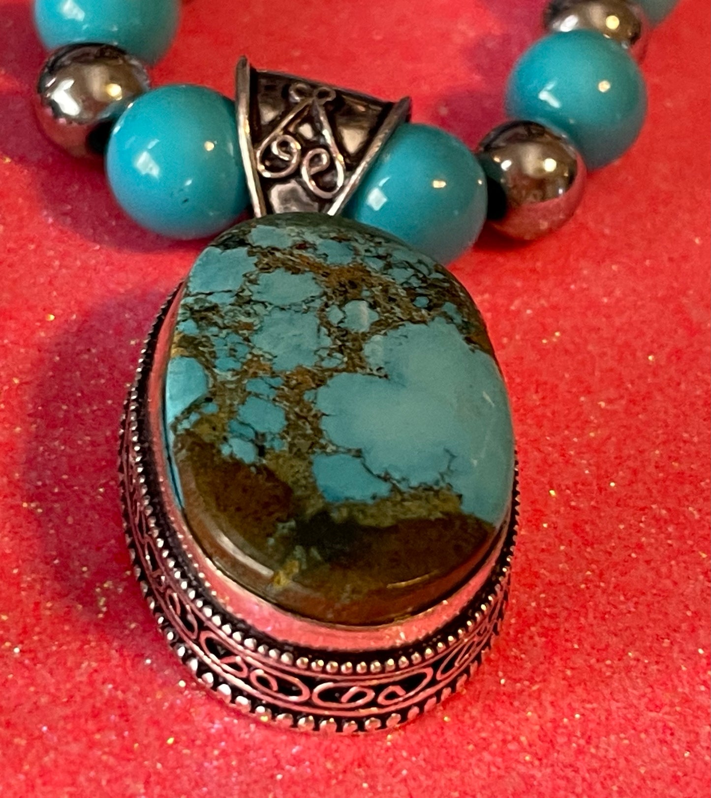 Turquoise Pendant Necklace