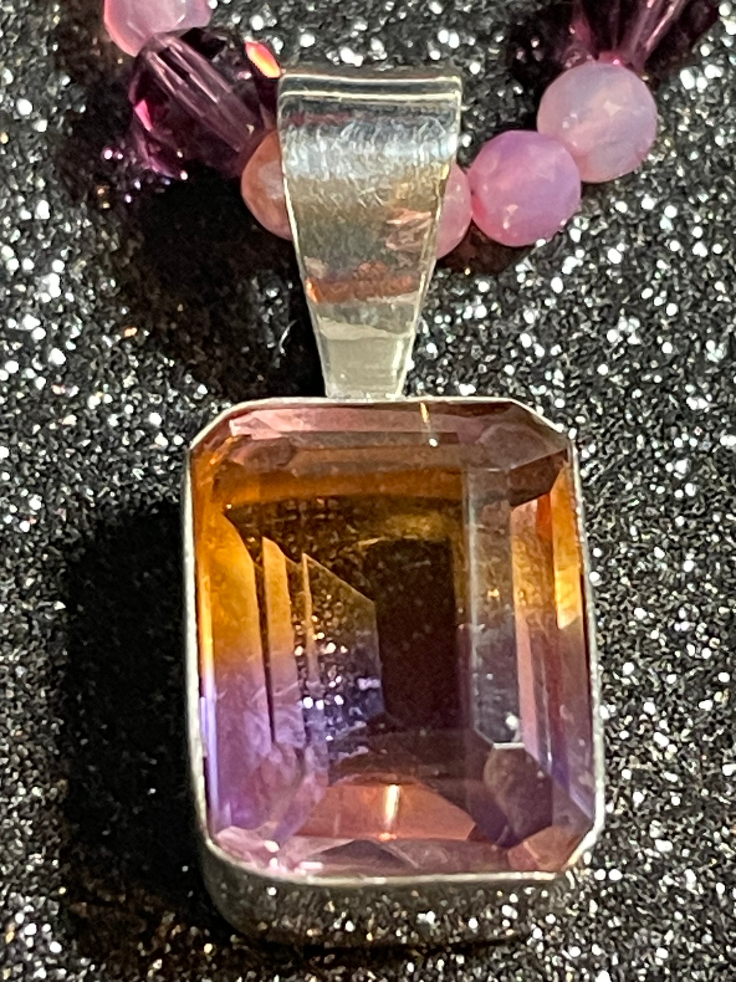 Ametrine Solitaire Necklace