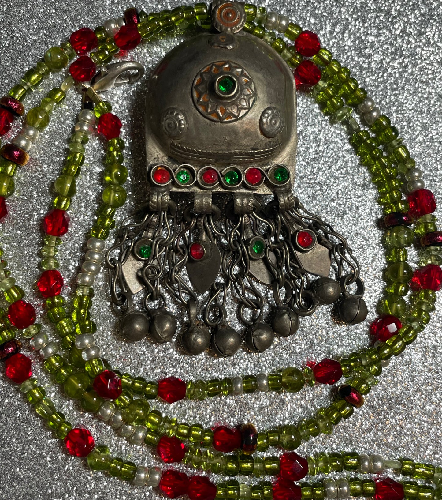 Vintage Afghani Pendant Necklace