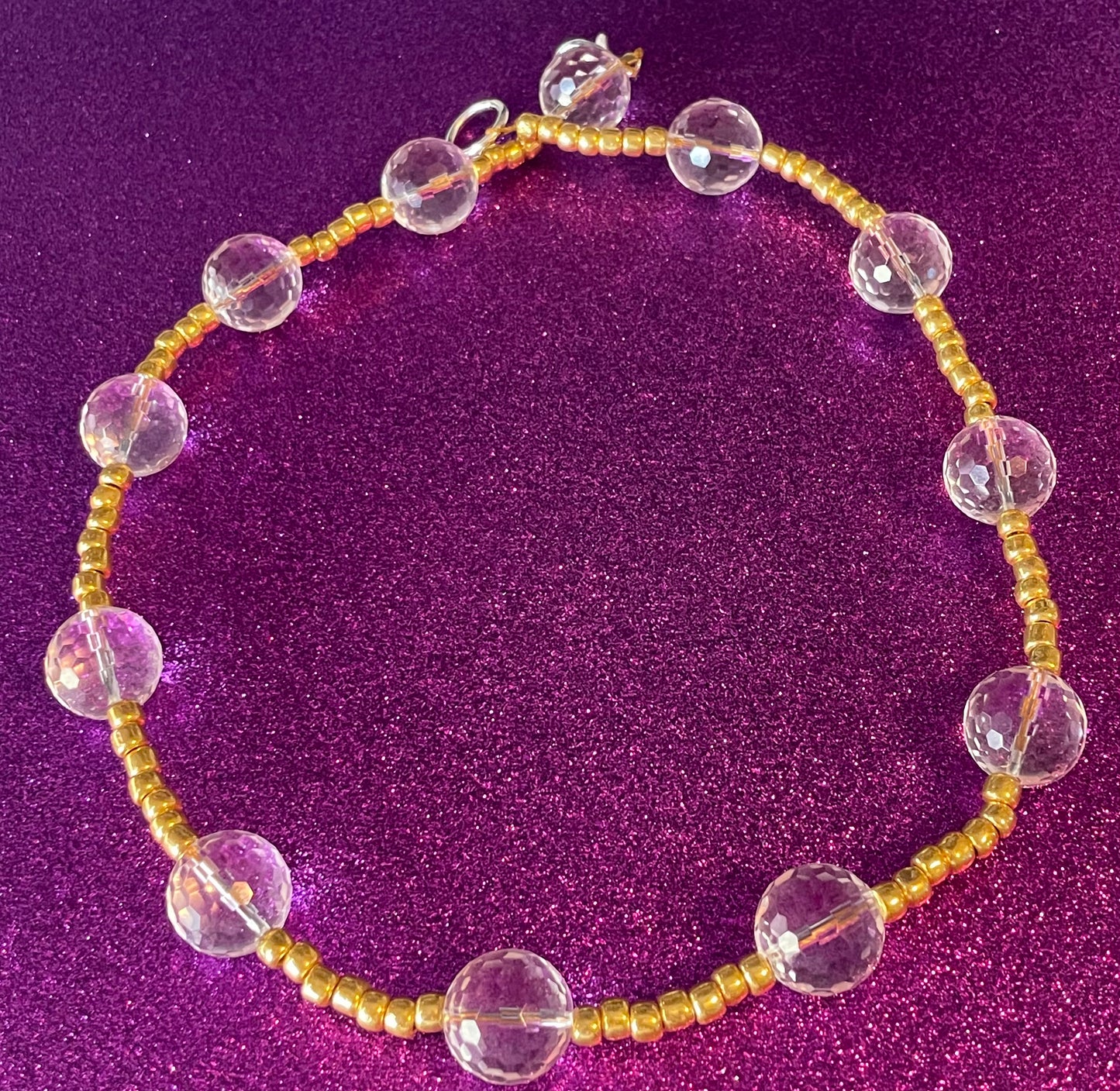 Crystal Globes Necklace