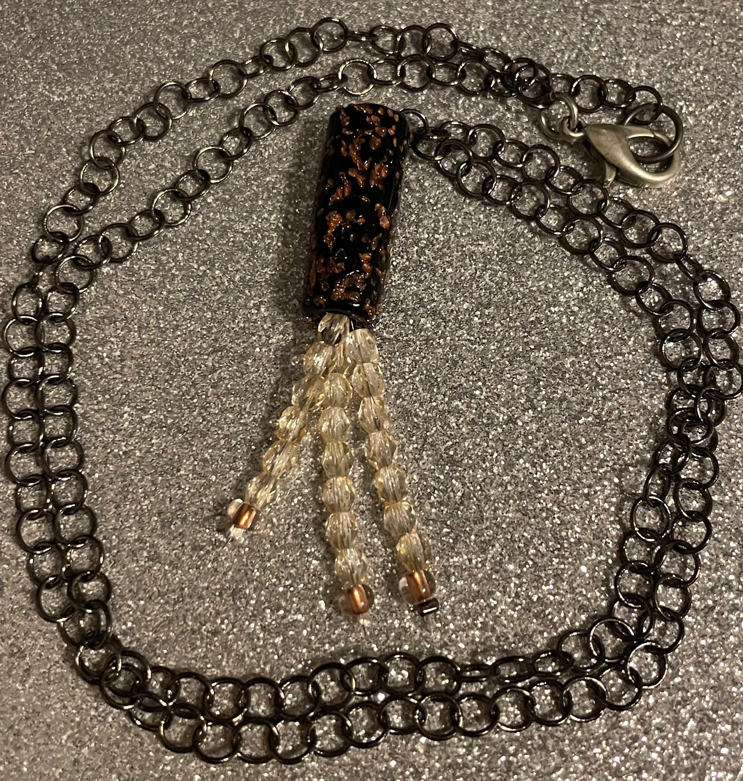 Understated Glittering Pendant