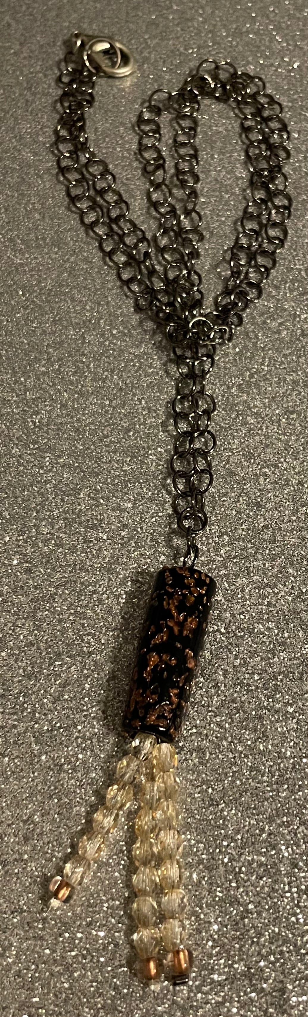 Understated Glittering Pendant
