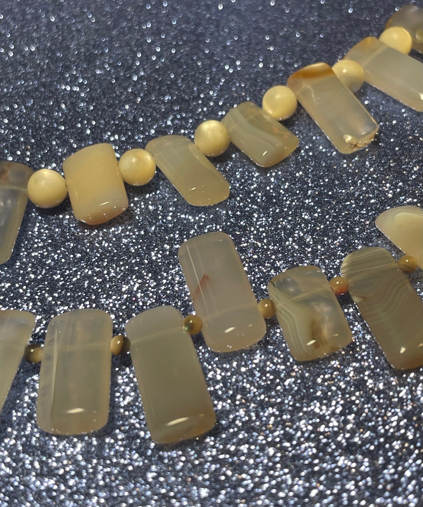 Botswana Agate Double-Strand Necklace