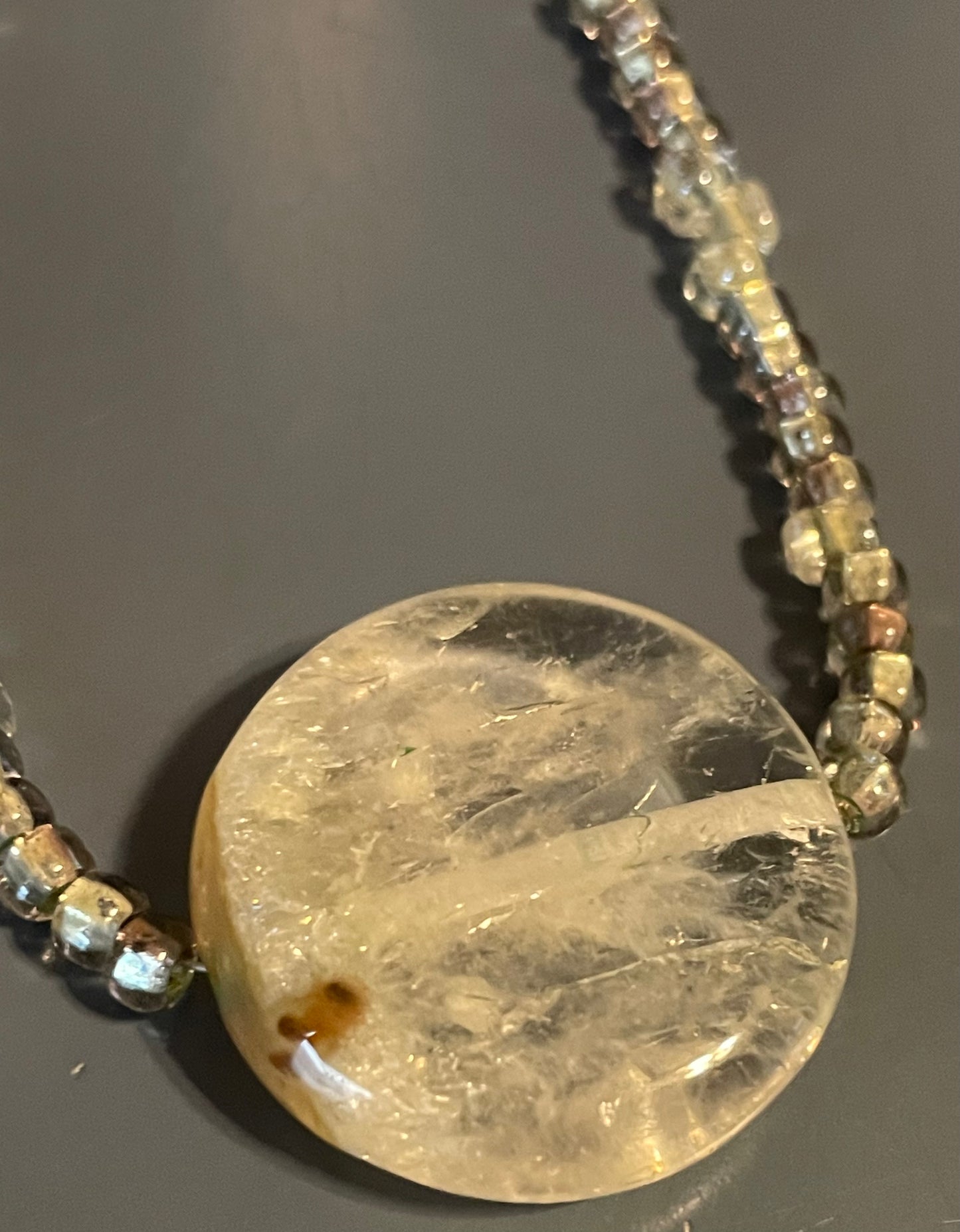 Rutilated Quartz Necklace