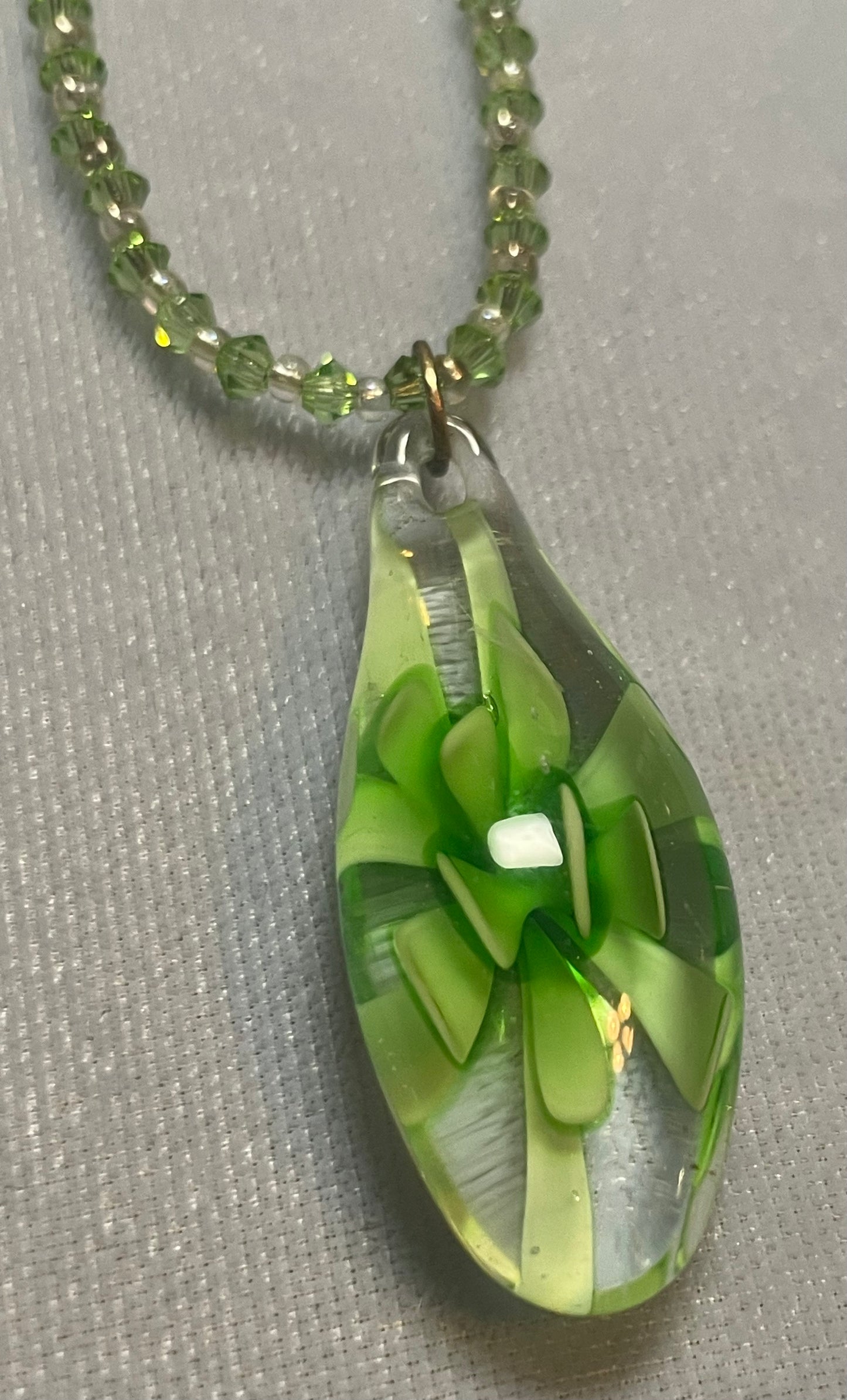 Dreams of Green Necklace