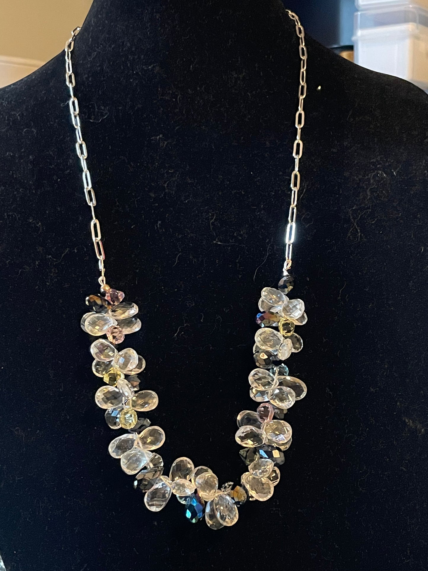 Indulgent Sparkling Quartz Necklace
