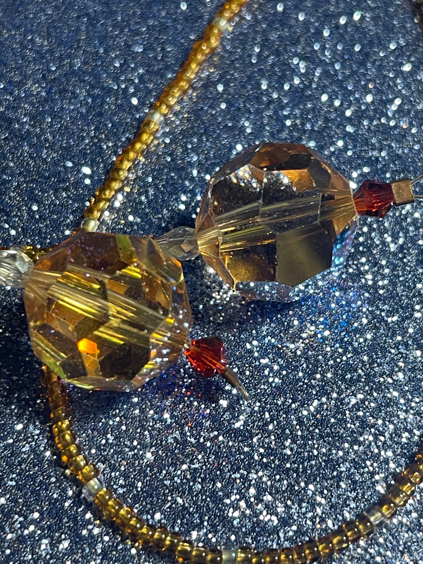 Unique Swarovski Quasi-Lariat