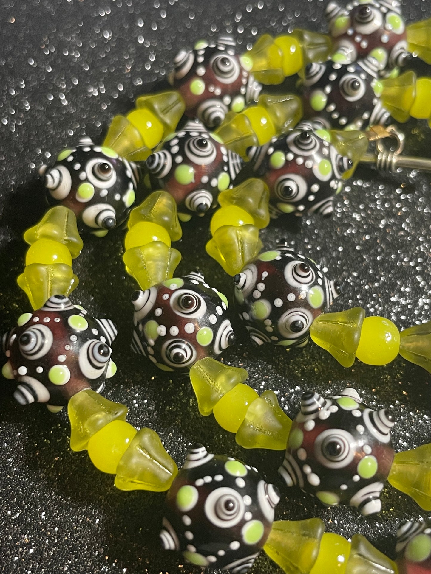 Boho Glass Necklace
