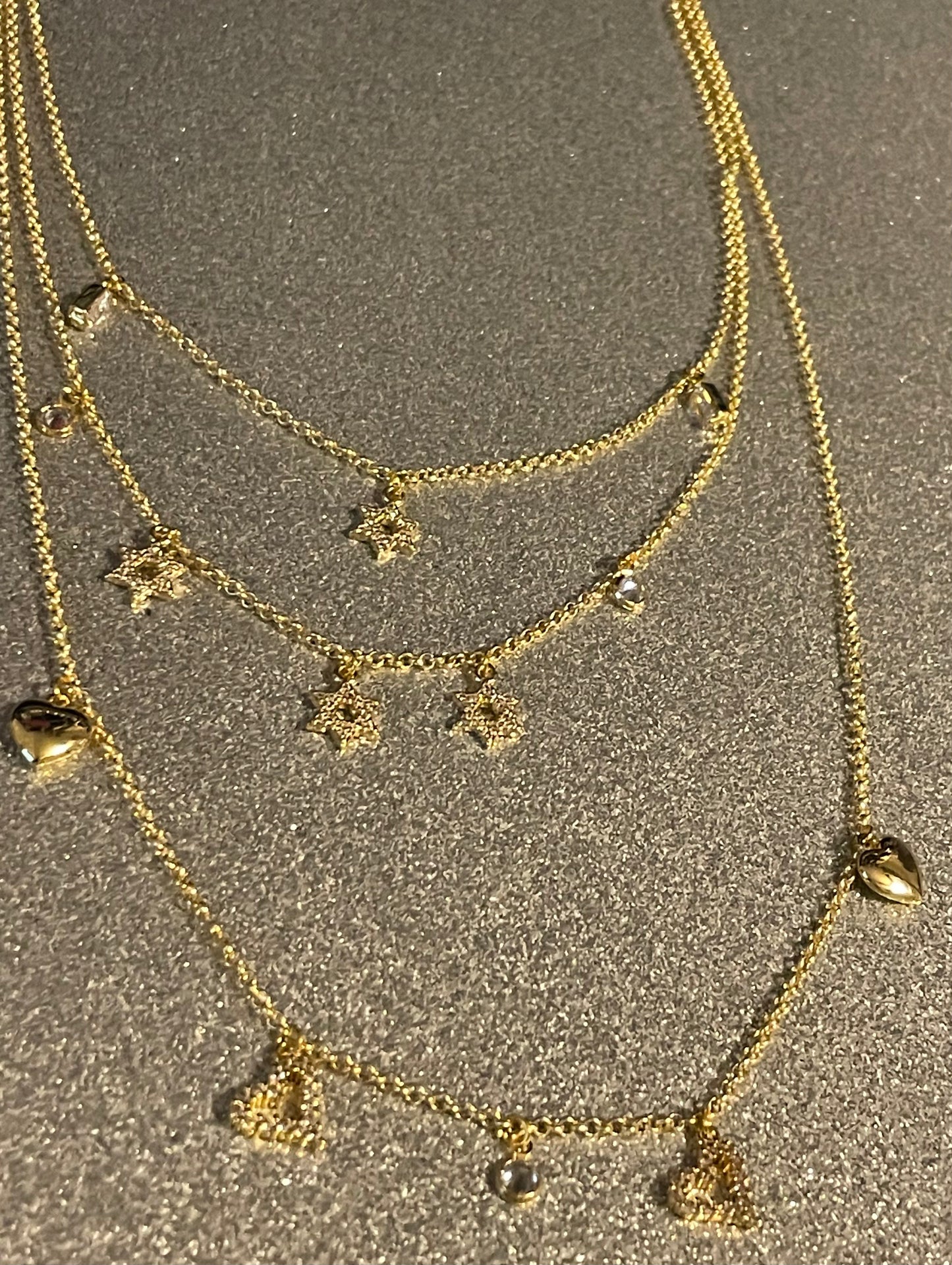.2% Triple Strand Necklace