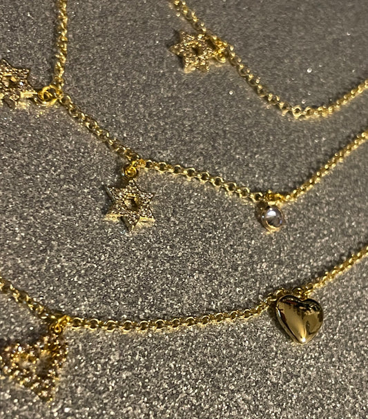 .2% Triple Strand Necklace