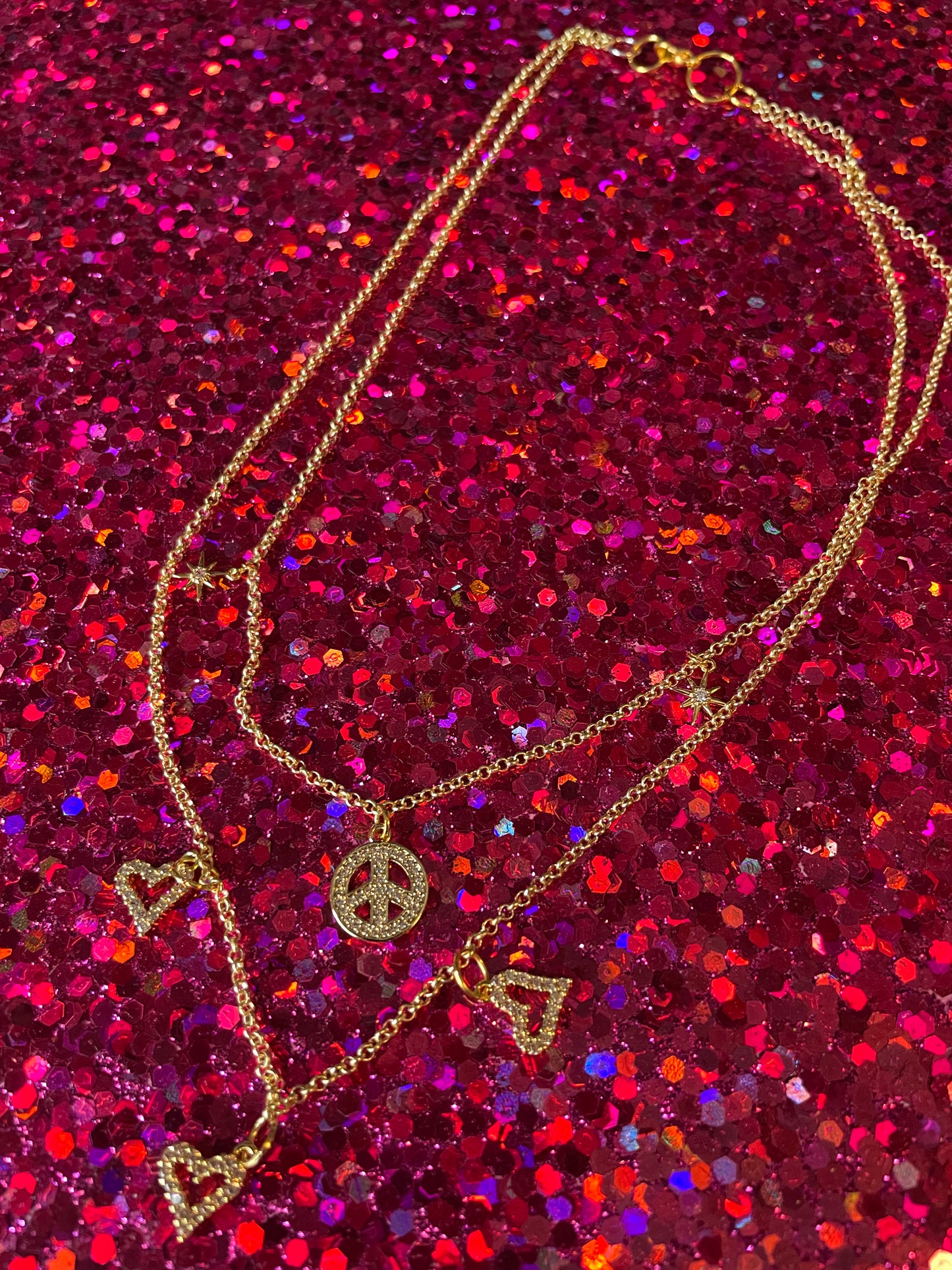 Peace and Love Necklace 2