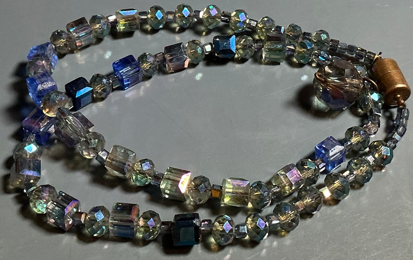 True Blue Crystal Choker