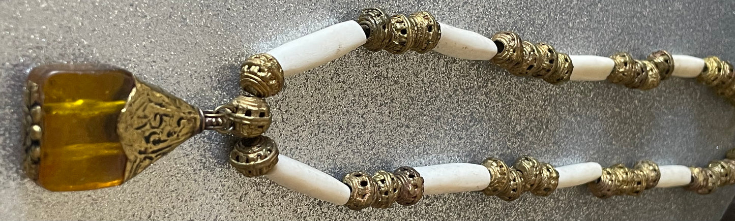 Amber Statement Necklace