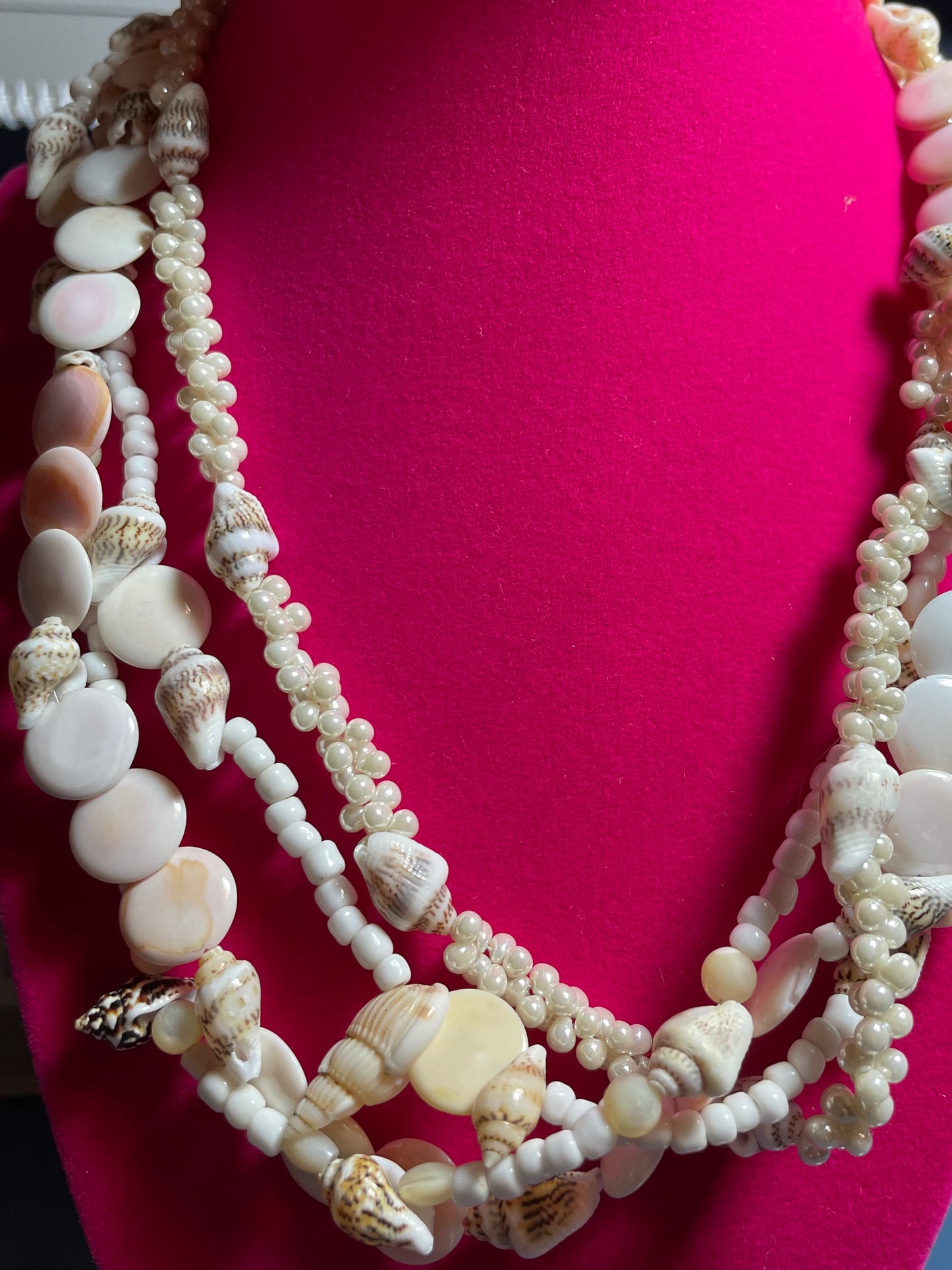 4- Strand Shell Necklace