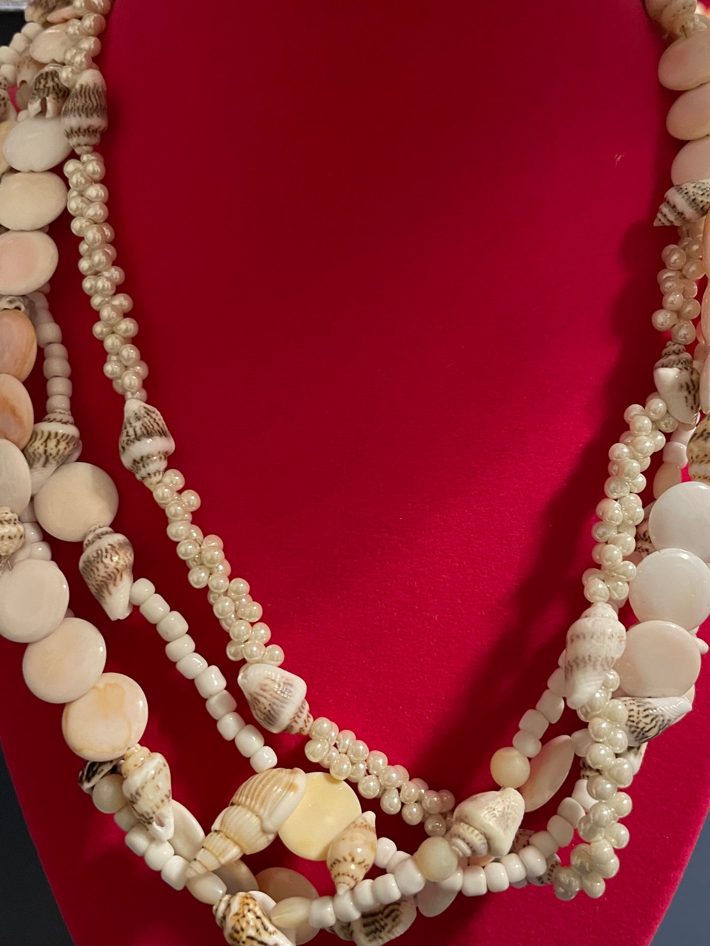 4- Strand Shell Necklace