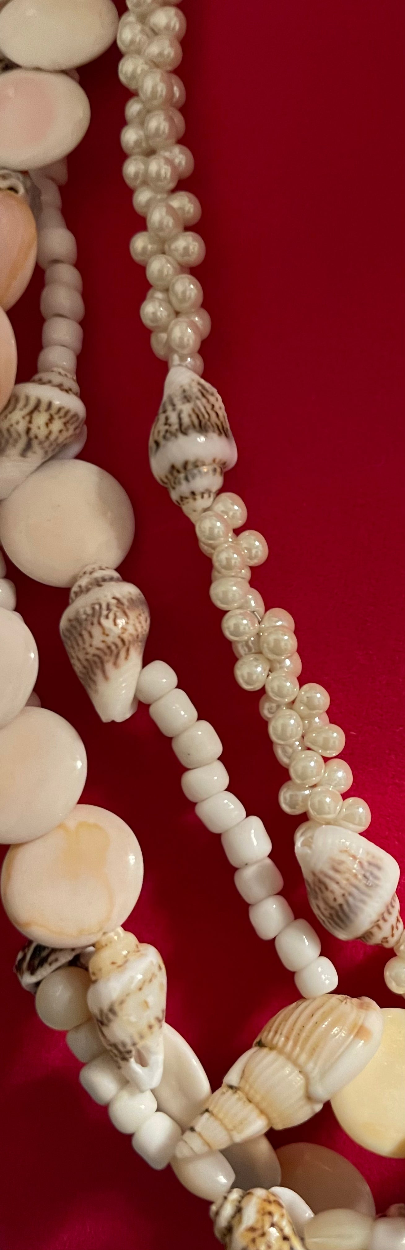 4- Strand Shell Necklace