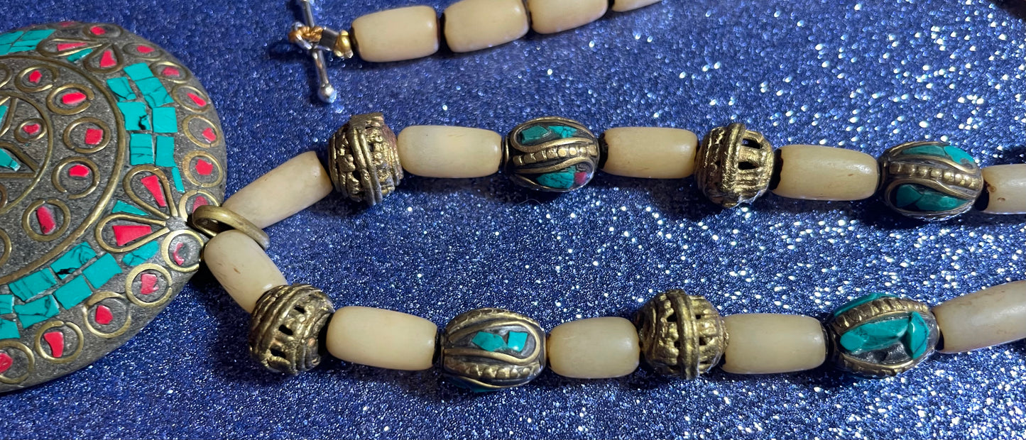 Tibetan Pendant Necklace