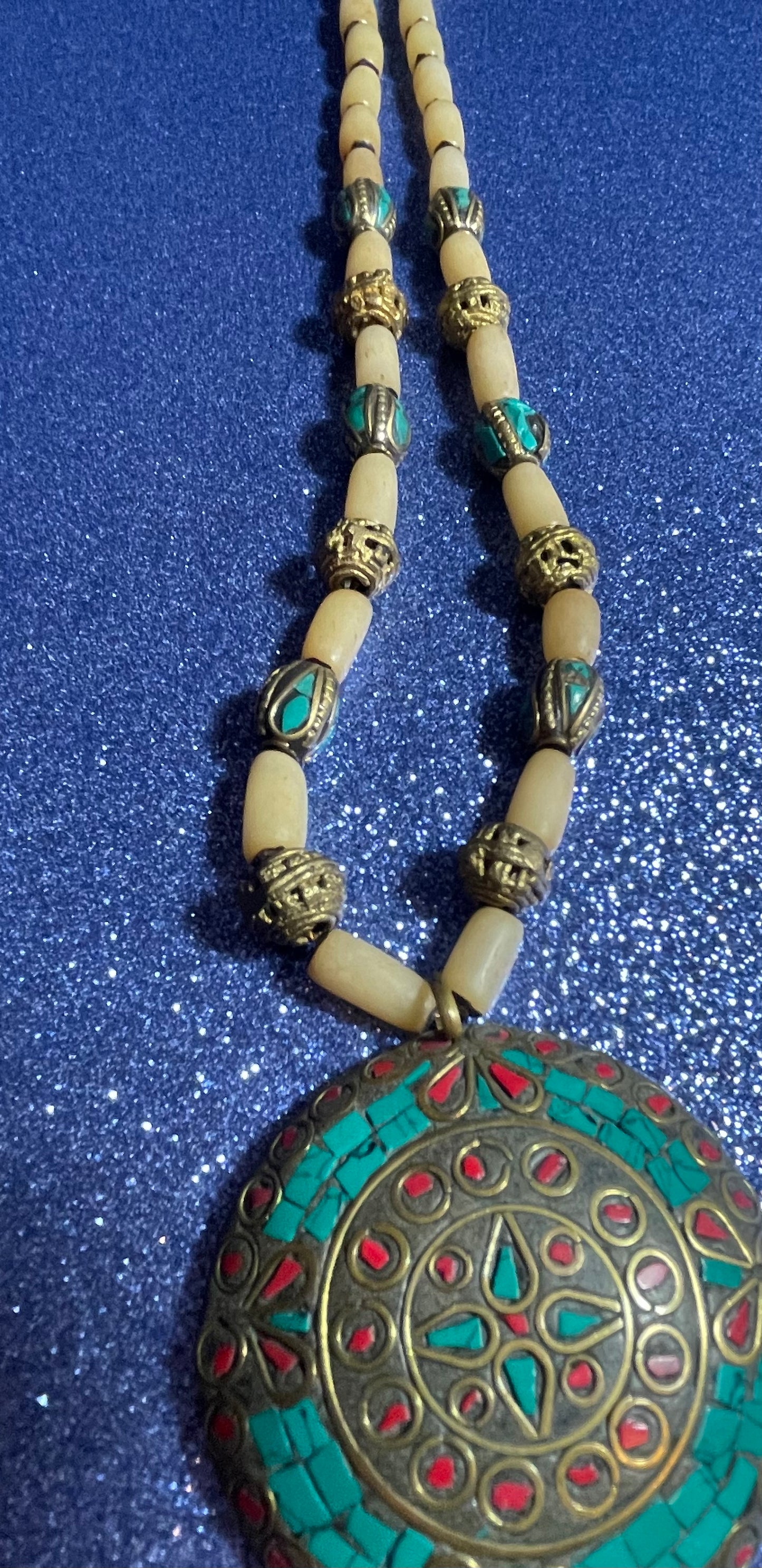 Tibetan Pendant Necklace