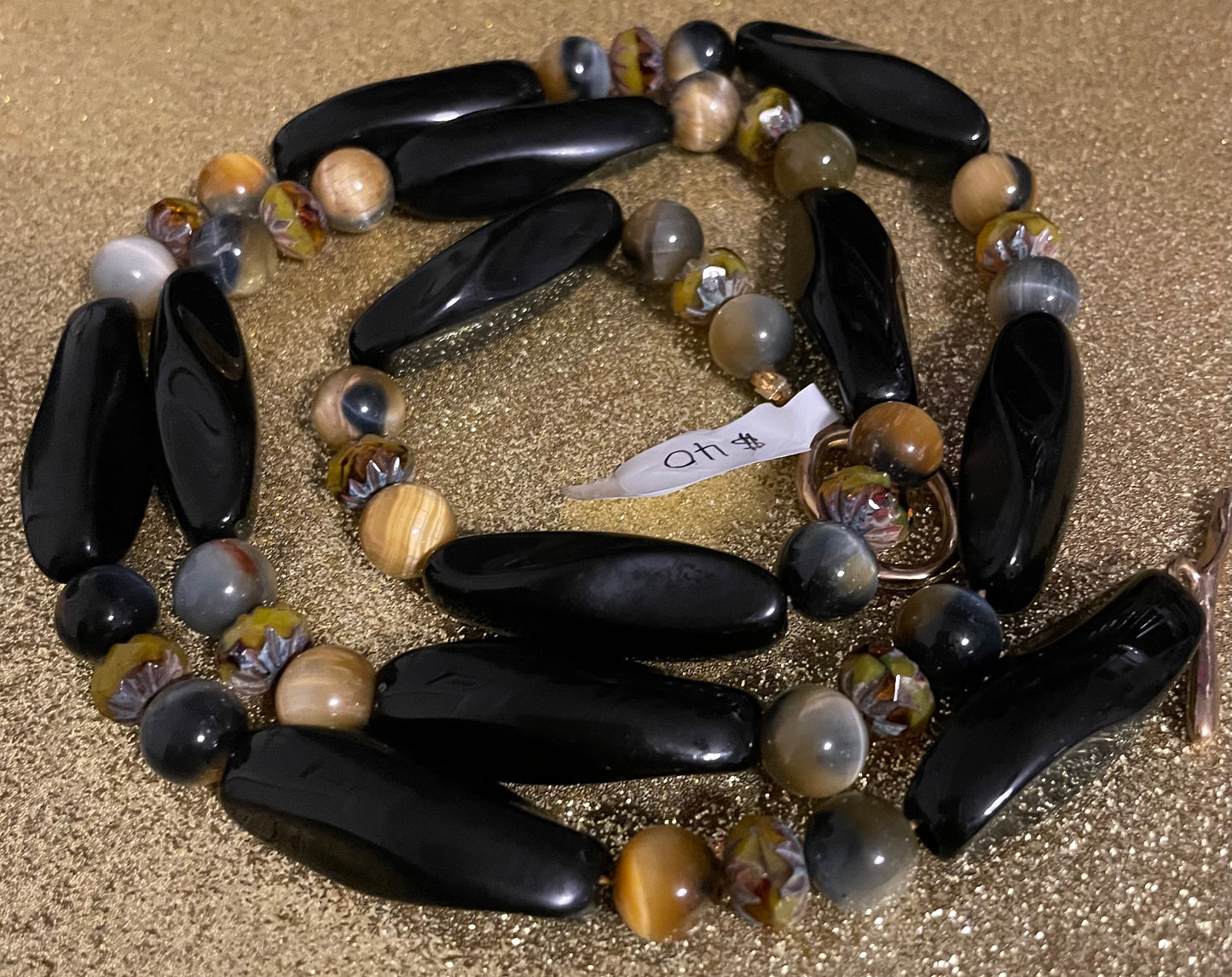 Cat's Eye Statement Necklace