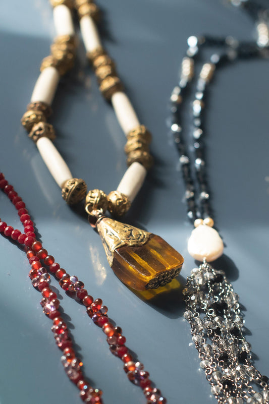 Amber Statement Necklace