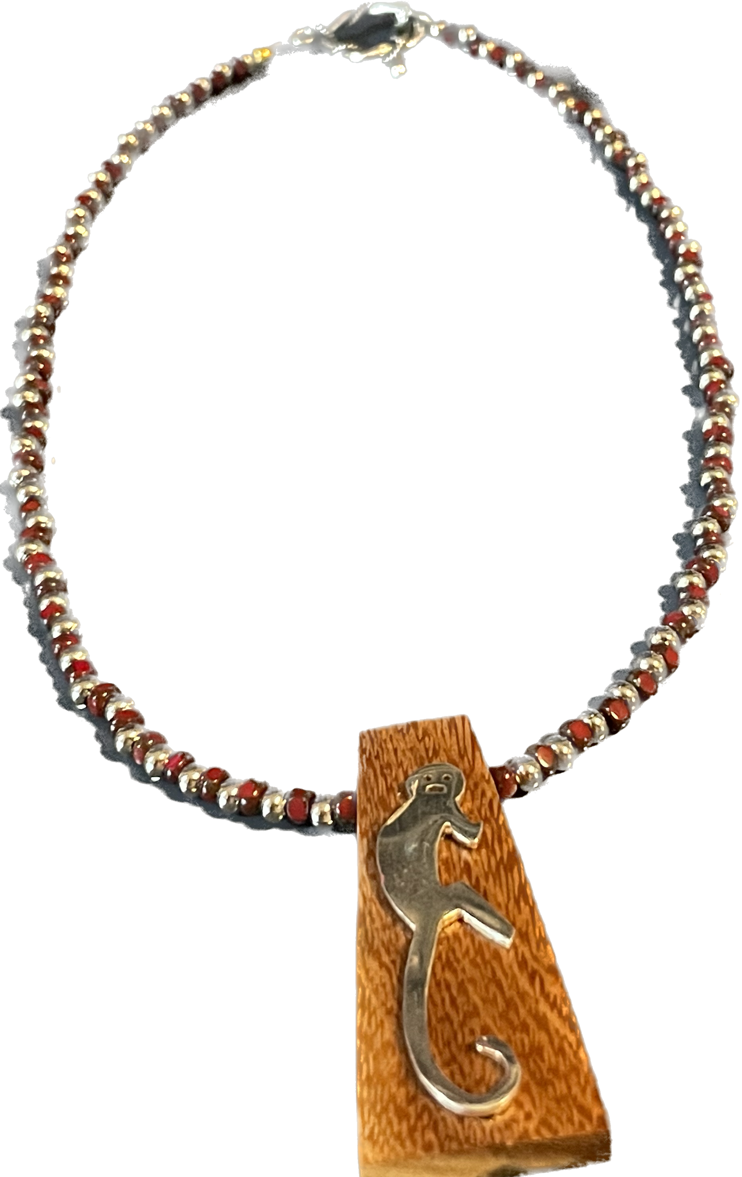 Sterling Monkey Pendant