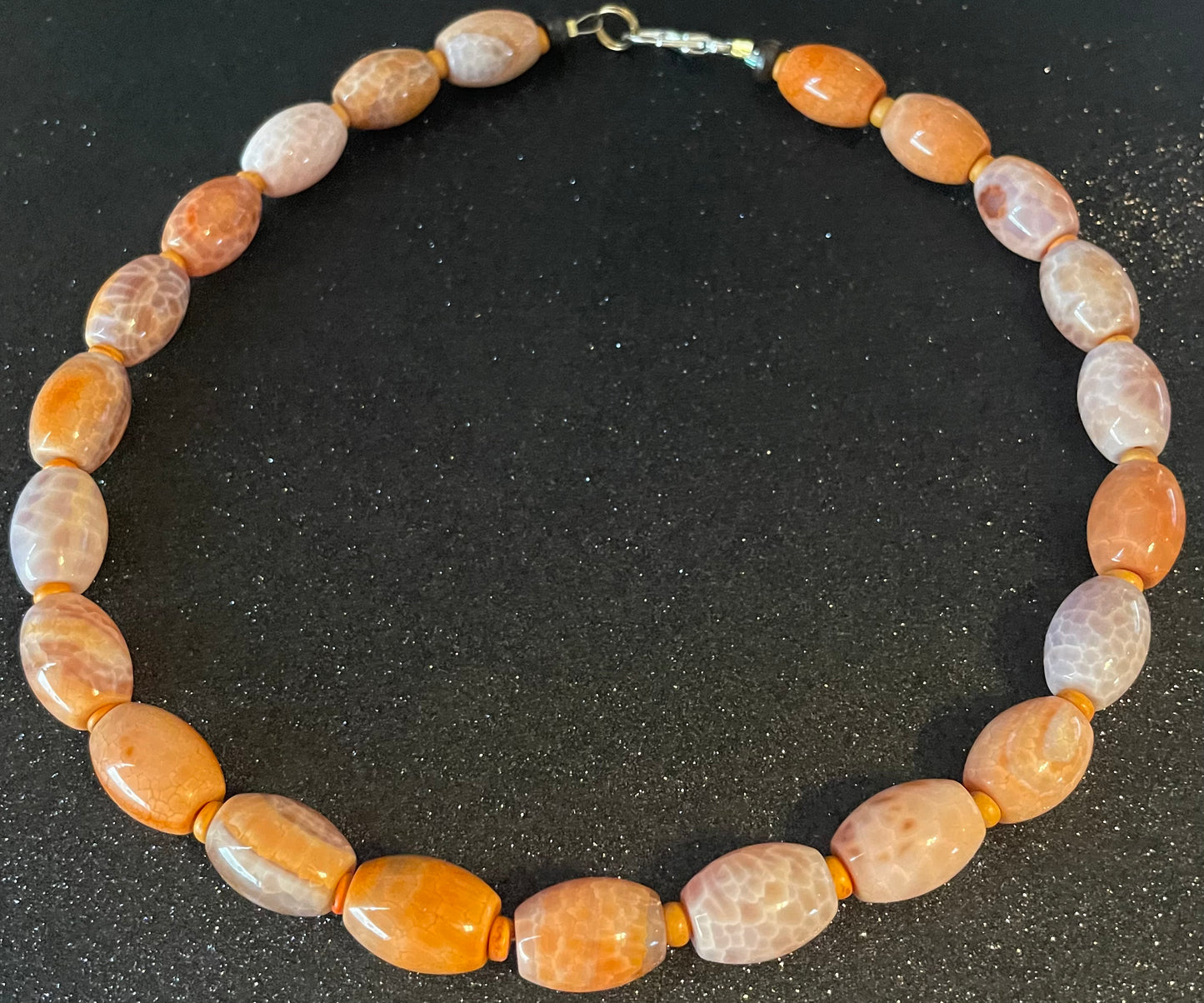 Fire Agate Necklace