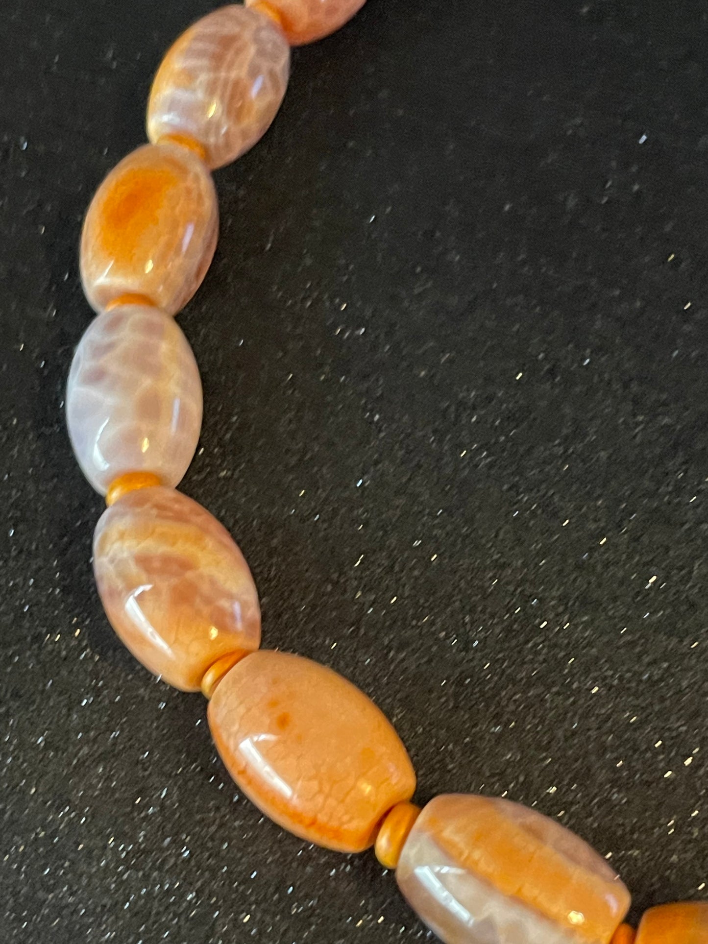 Fire Agate Necklace