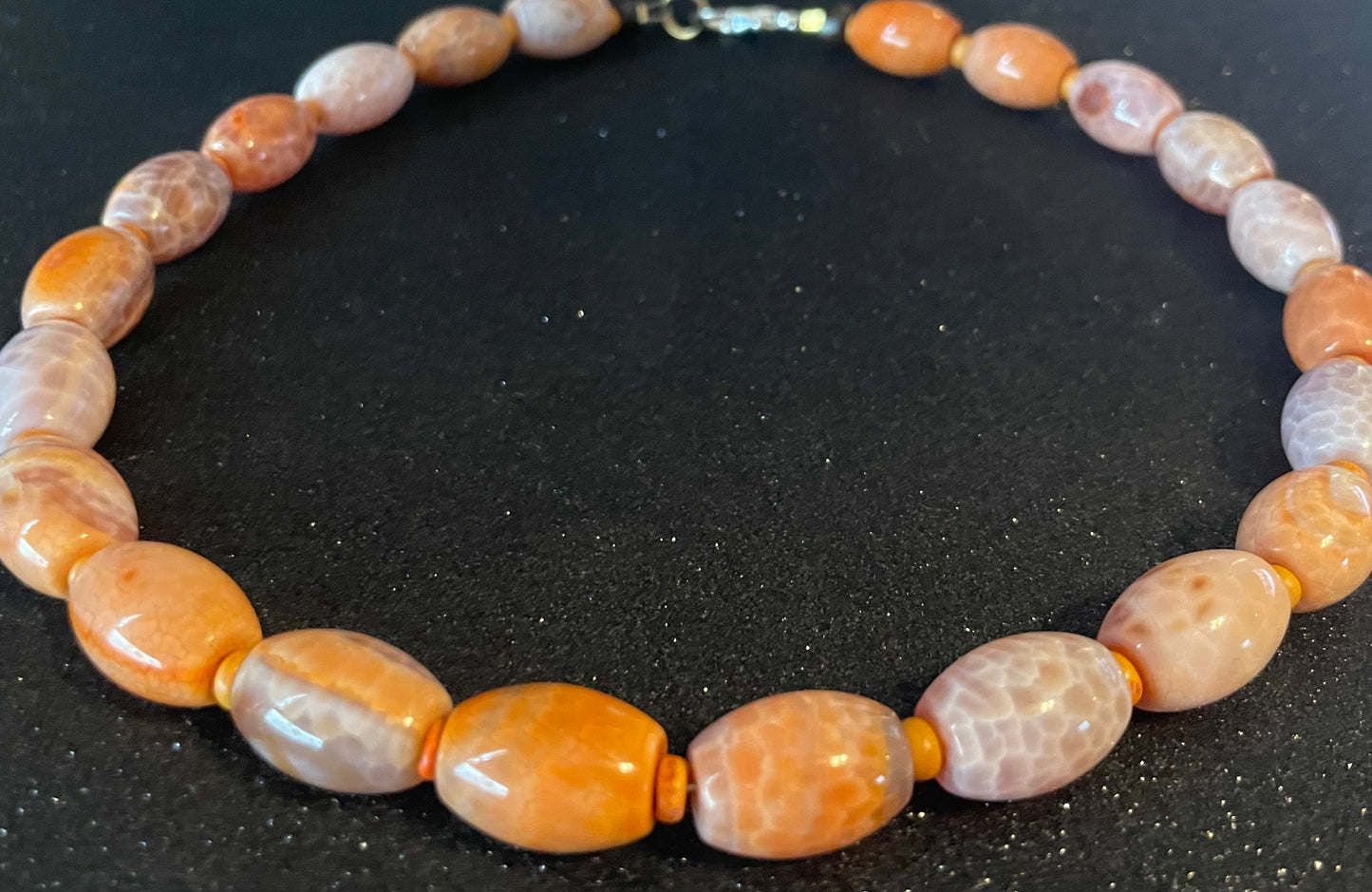 Fire Agate Necklace