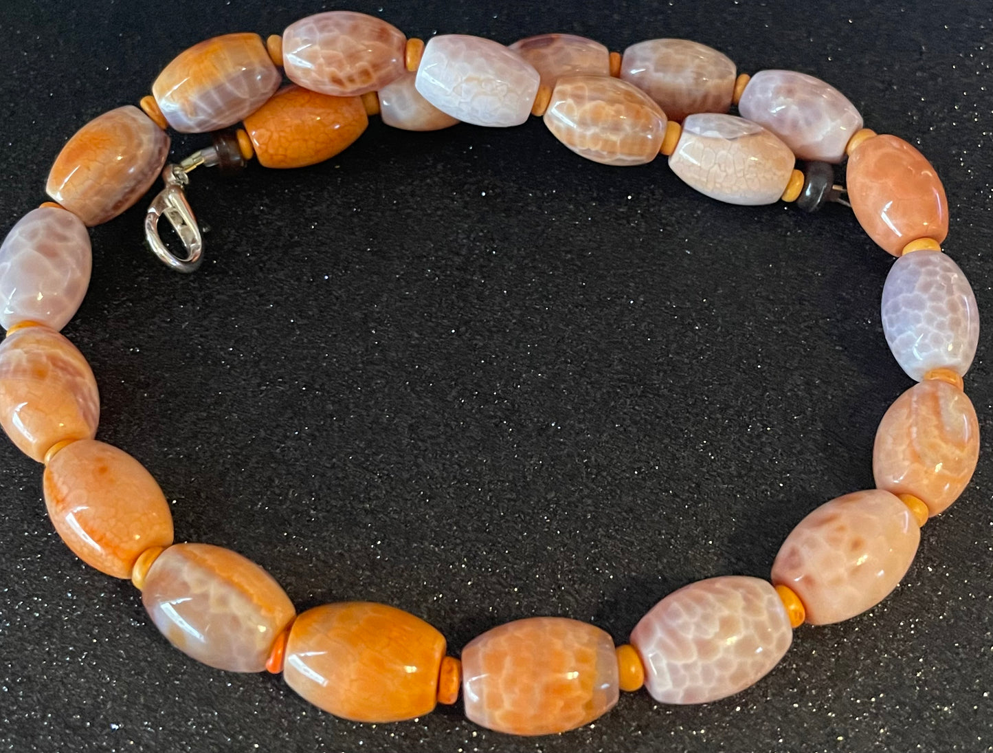 Fire Agate Necklace