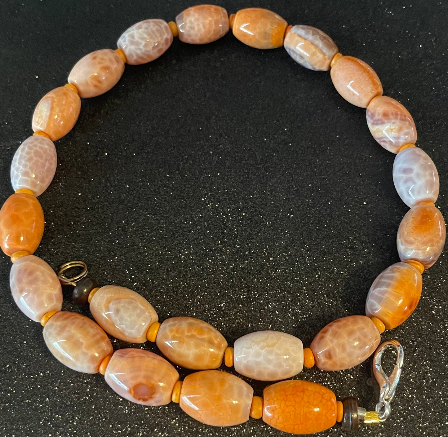 Fire Agate Necklace