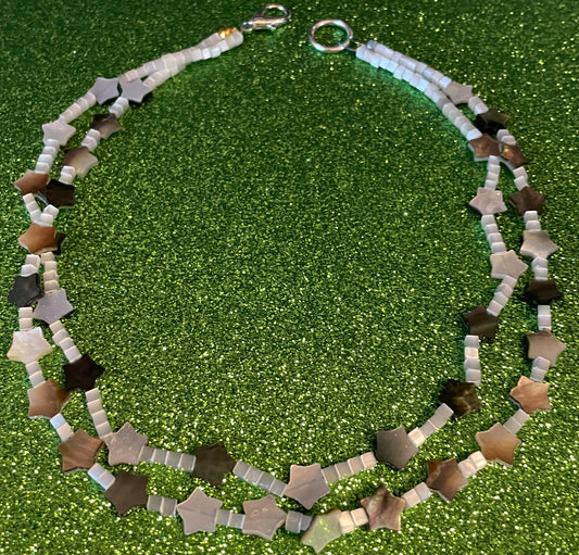 Starbright Double-Strand Necklace