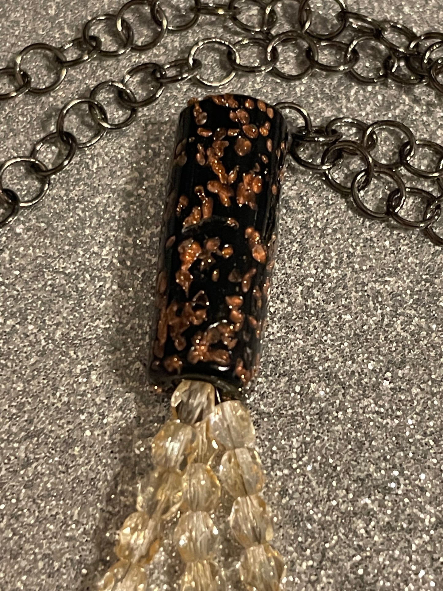 Understated Glittering Pendant