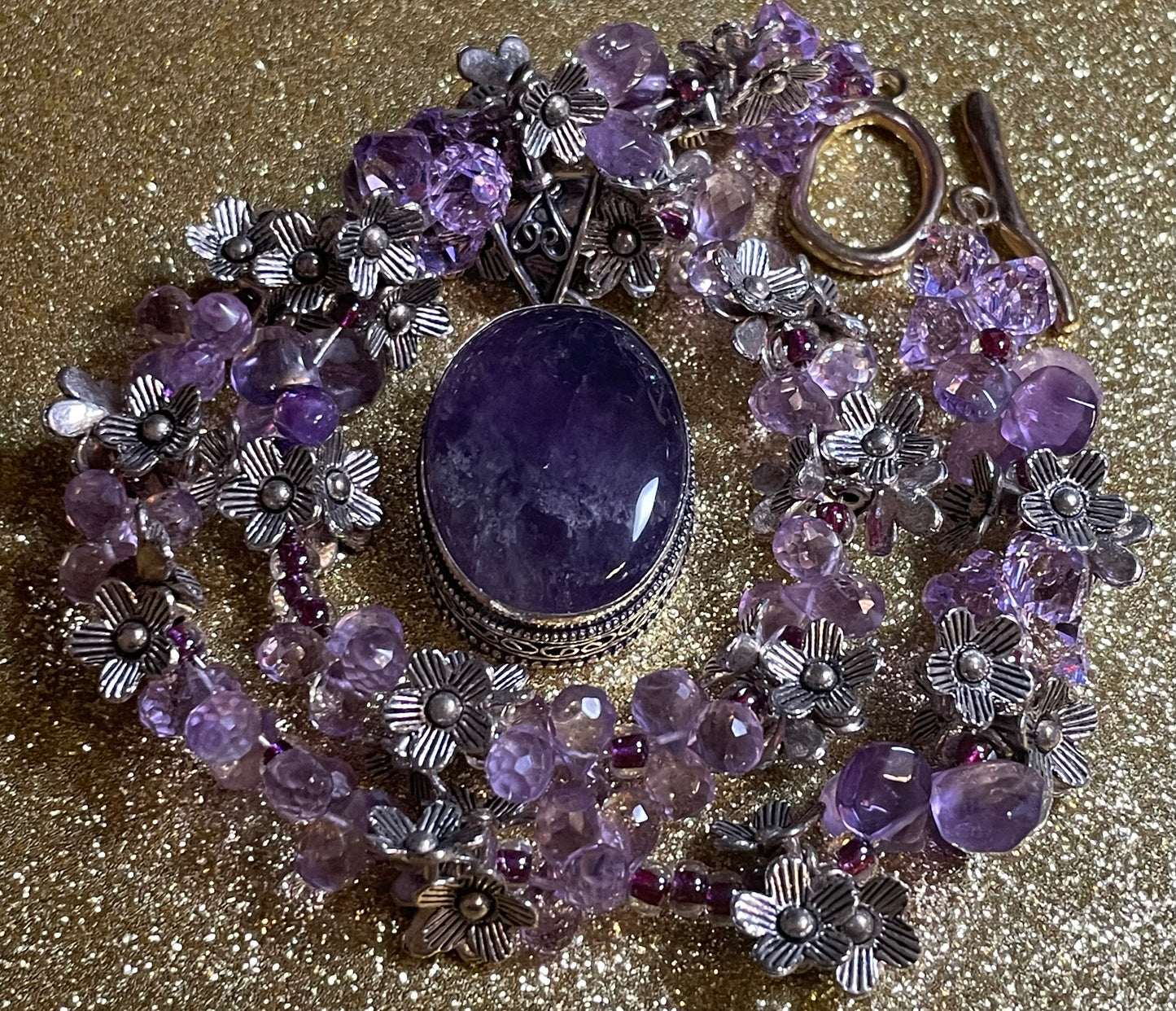 All About Amethyst Necklace