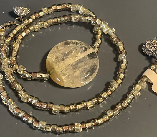 Rutilated Quartz Necklace