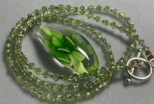 Dreams of Green Necklace