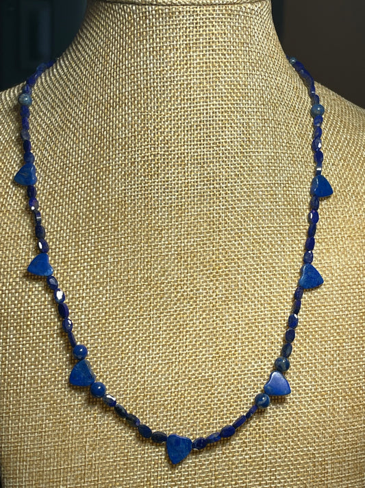 Delicate Lapis Necklace