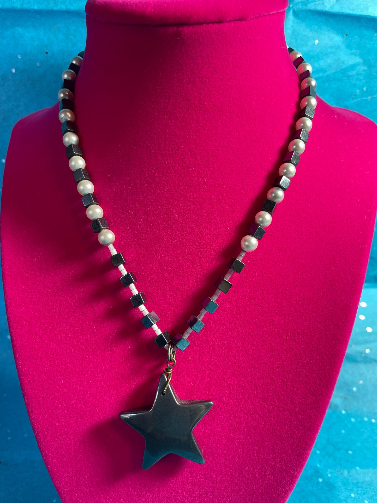 Wonder Woman Necklace AKA Hematite Power Necklace!