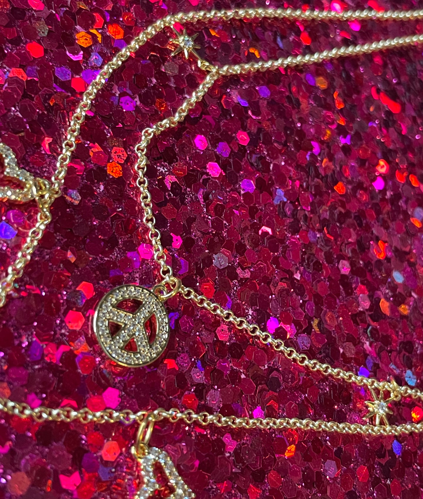 Peace and Love Necklace 2