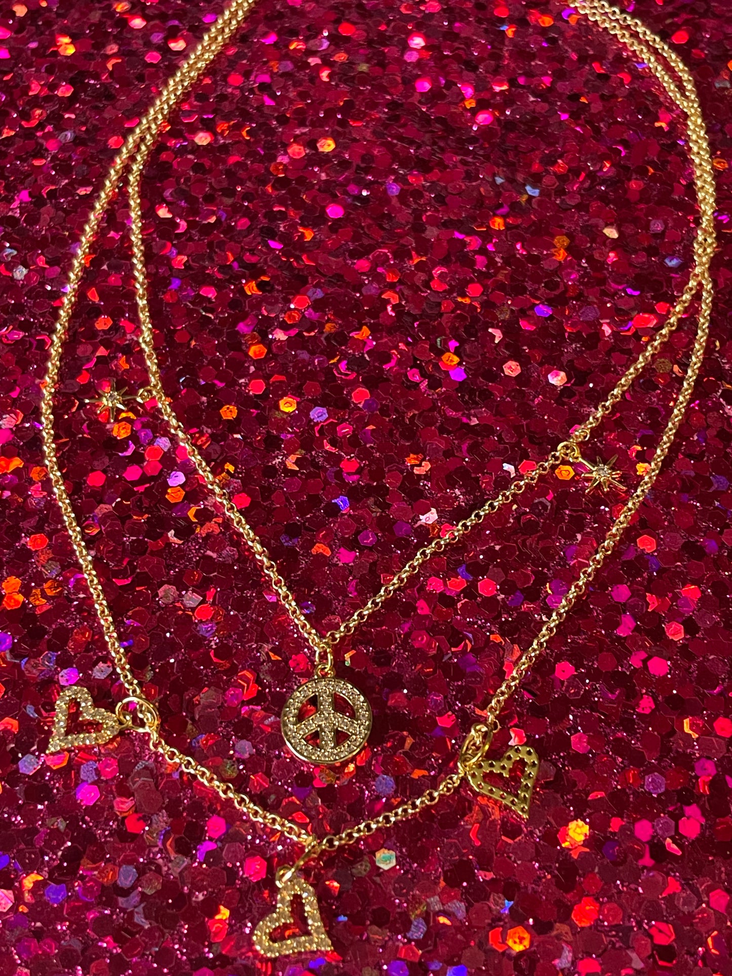 Peace and Love Necklace 2