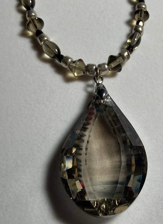 Repurposed Gem Necklace