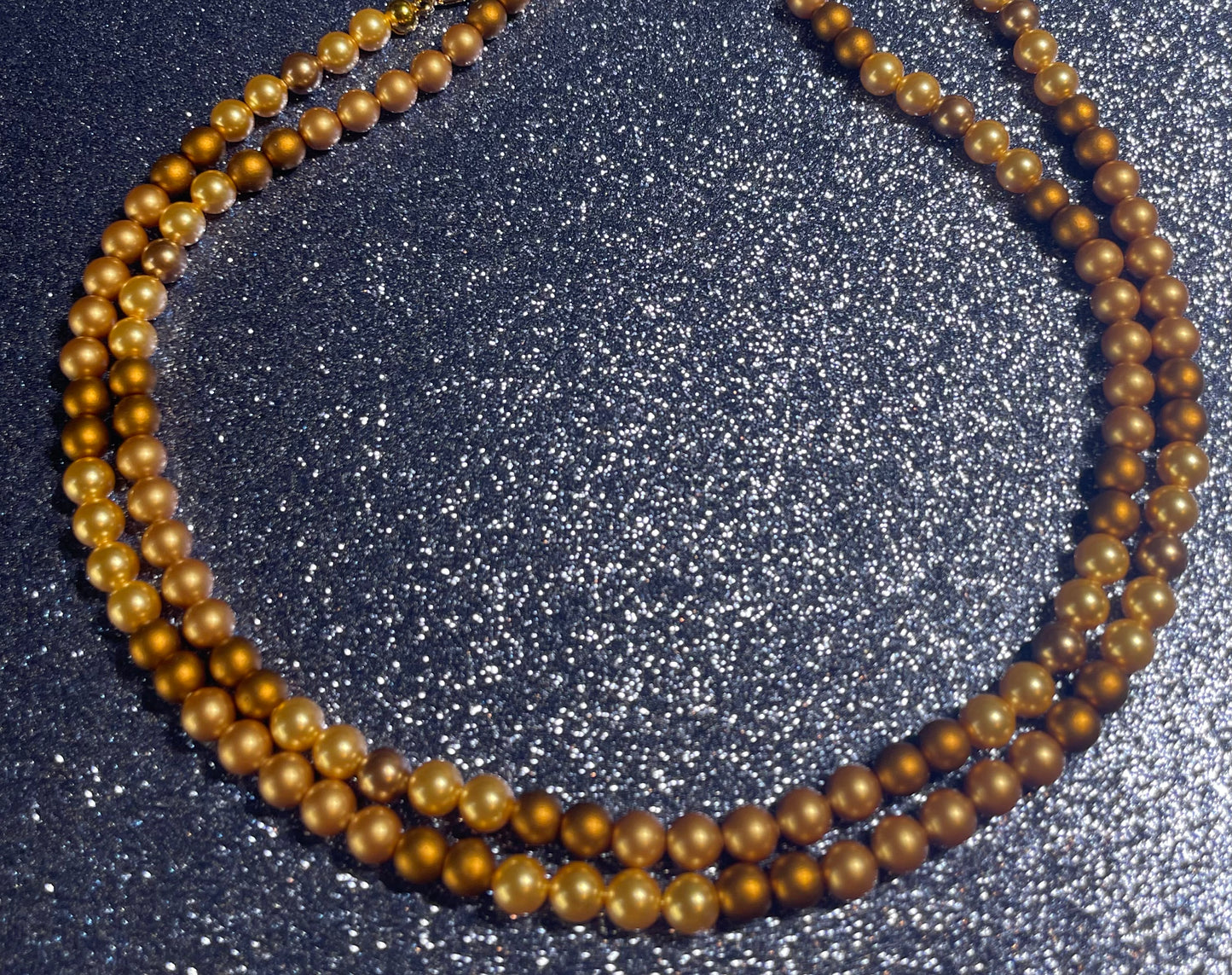 Golden Pearls Necklace
