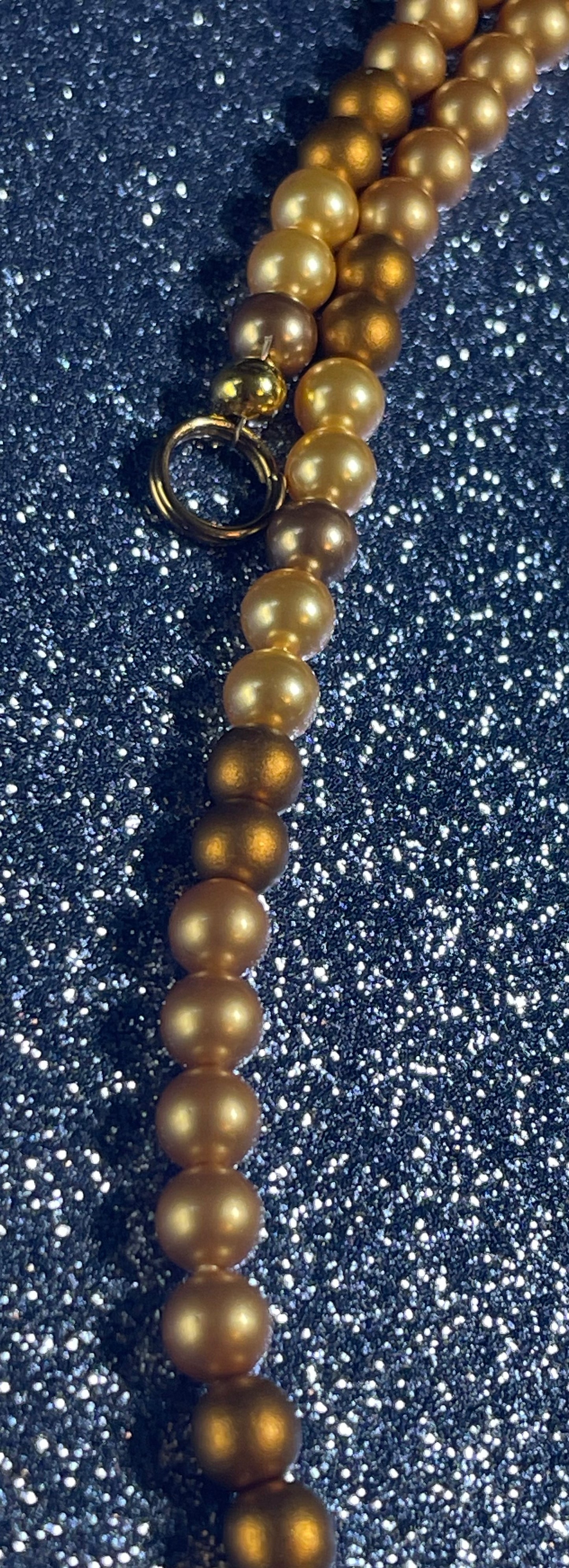 Golden Pearls Necklace