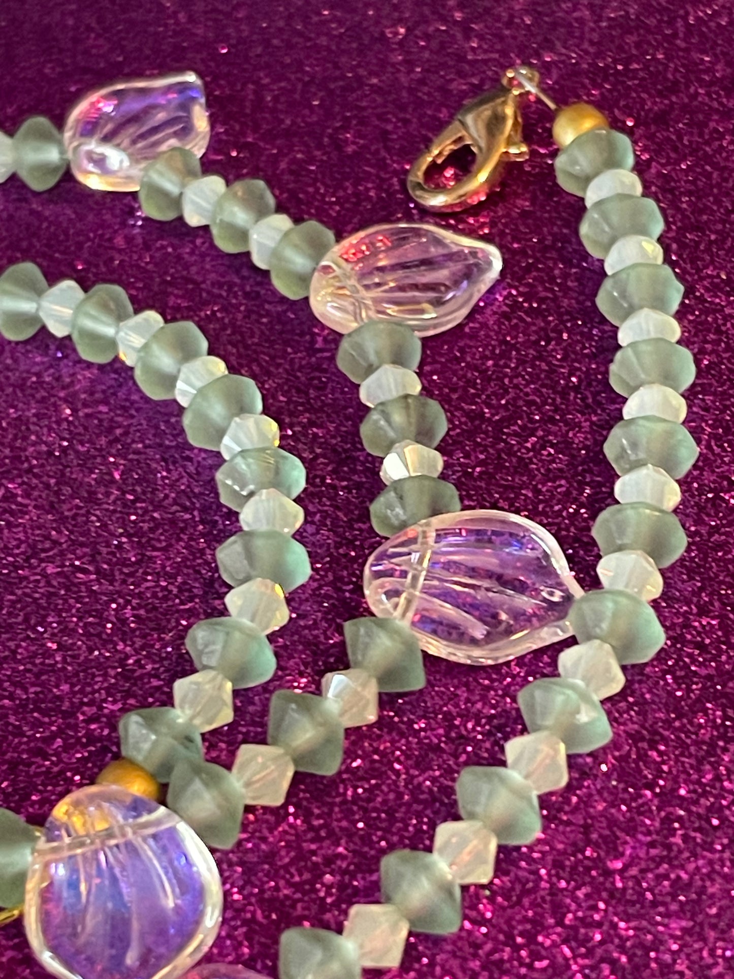 Green Glass of Home Necklace