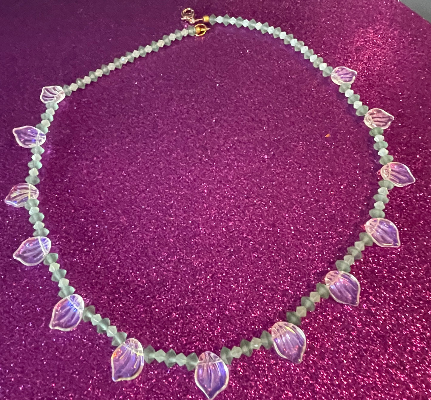 Green Glass of Home Necklace