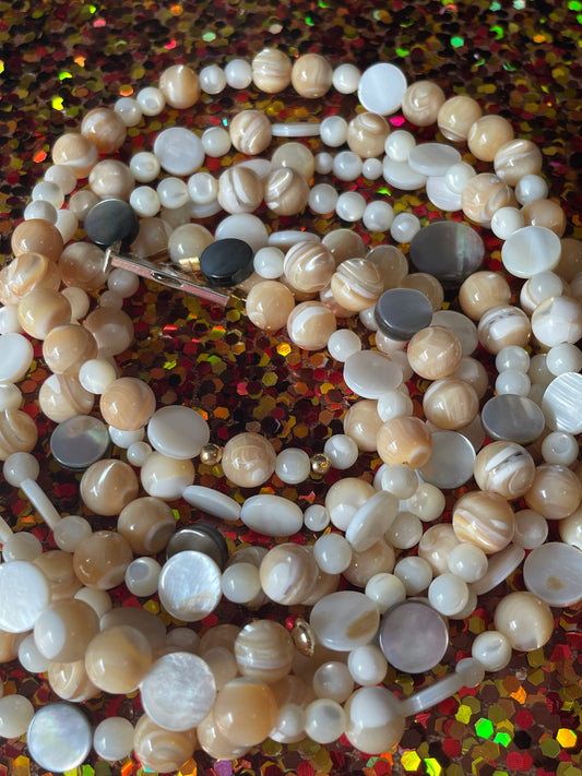 Mother of Pearl 4-strand Necklace