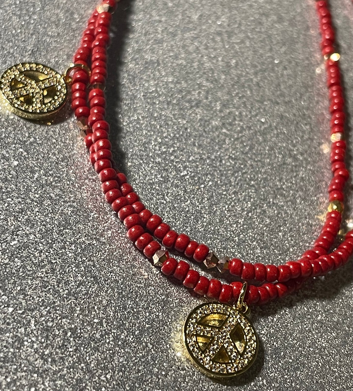 Peace and Love Necklace 1