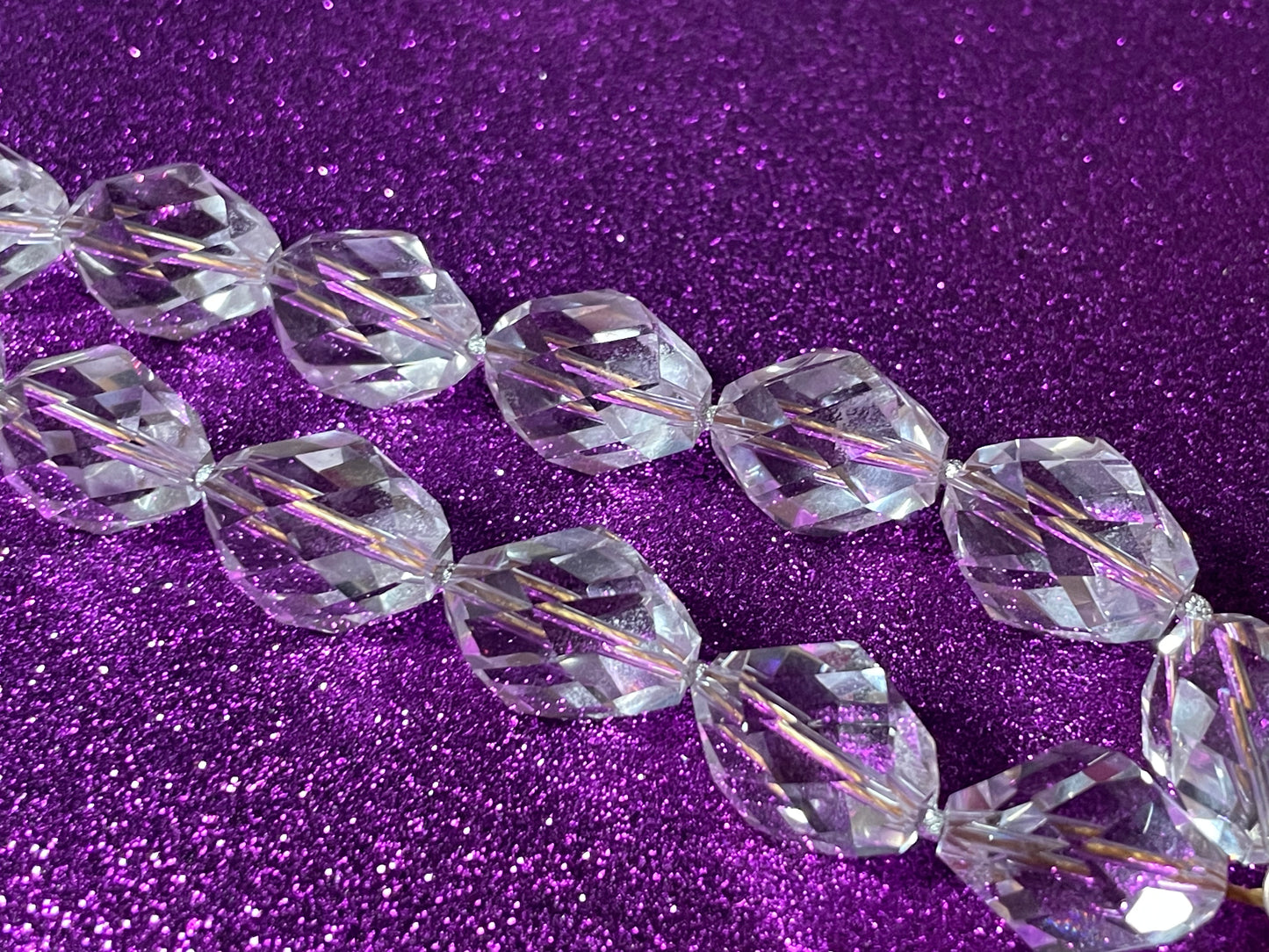 Swarovski Necklace with Glass Flower Pendant