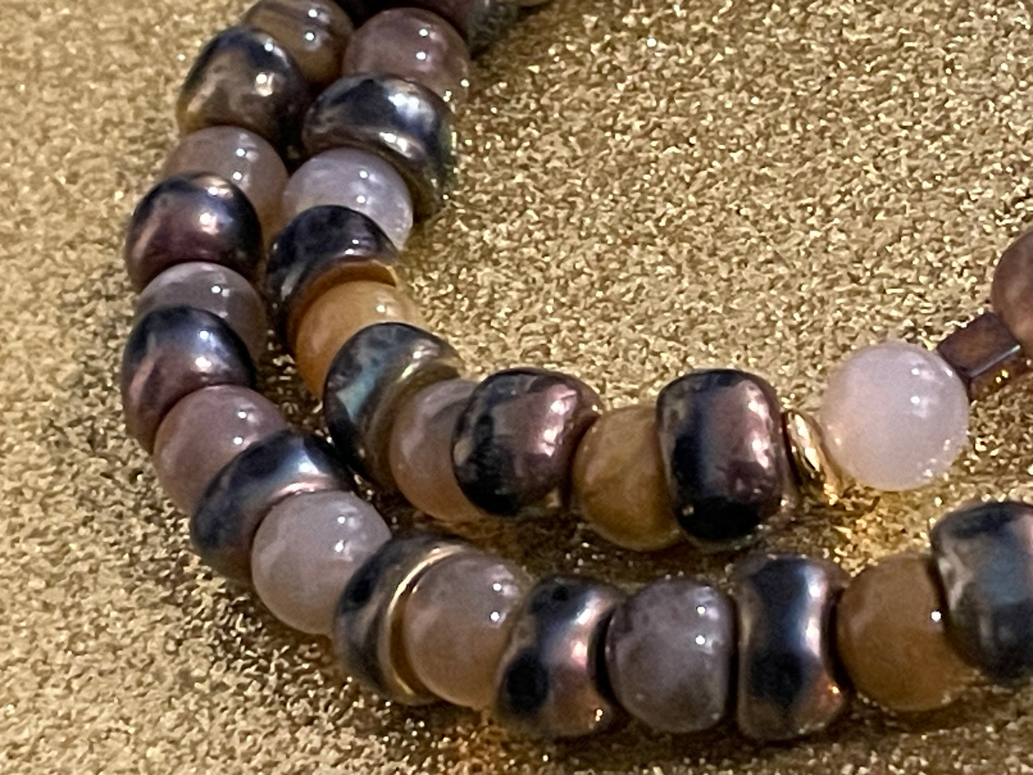 Sandalwood Lucky Barrel Necklace