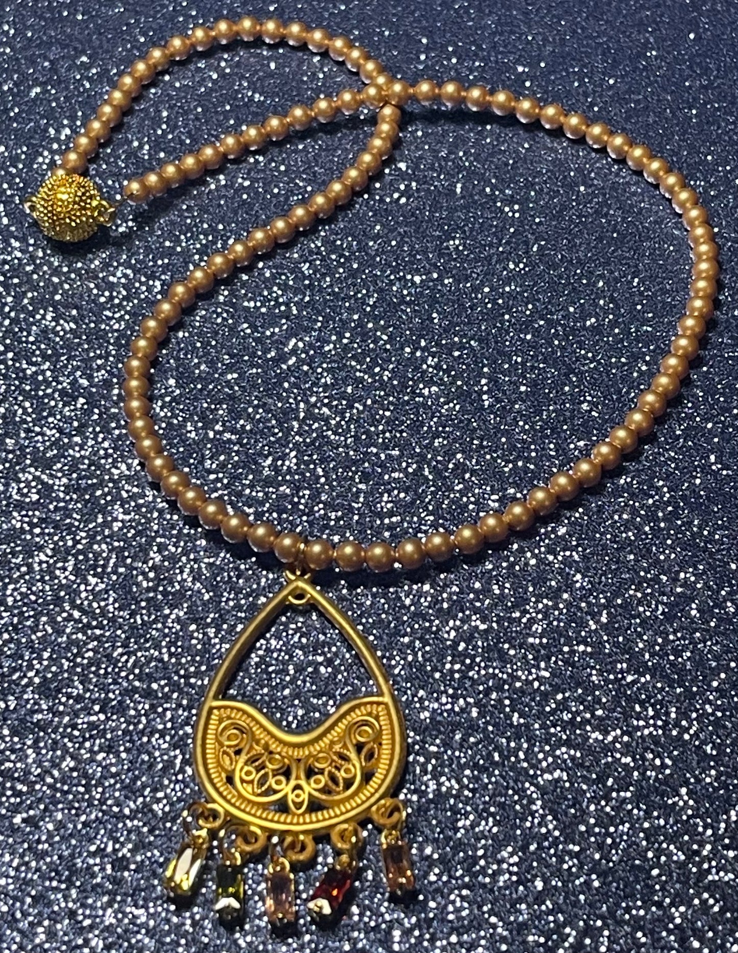 Golden Glow Necklace